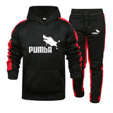 Fashion Clothing Men Sets Two Pieces Casual Sweatshirts Cotton Men Tracksuit Hoodies+ Pants Sport Shirts Autumn Set