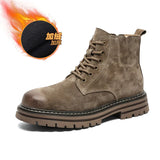 Breakj Boots Fall 2024 New Vintage Overalls Western Lovers Platform Increased Hot Style Ankle Boots