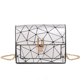 Jelly Chain Bags Pu Leather Crossbody Bags For Women 2021 Small Flap Shoulder Simple Bag Female Travel Handbags