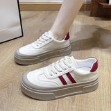 Small White Shoes Women's 2024 Spring New Fashion Light Leisure Sports Board Shoes Student