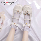 Shoes Women Japanese Mary Jane Shoes JK Uniform Leather Shoes Female Girls Students Platform Shoes Sweet Lovely