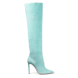 Furtado Spring Autumn Fashion Thigh High Boots Women Aexy Stilettos Long Boots Over The Knee High Boots Party Shoes