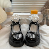 Lolita shoes 2022 new summer punk platform shoes retro Mary Jane y2k Japanese soft girl JK uniform high heels ins women's