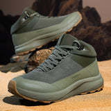 Breakj Autumn And Winter Hiking Shoes Help Outdoor Workwear Leisure Sneakers Comfortable Anti-Slip Cross-Country Running