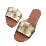 Breakj Cool Slippers Women 2025 Summer New Fashion Women's Flat-Bottom Slippers African