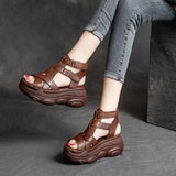 Sandals Women Summer New Fashion Women's Sandals Roman-style Comfortable for Women Retro Chunky Sandals Fashion