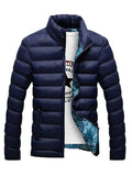 New Autumn Winter Jackets Parka Men Warm Outwear Casual Slim Mens Coats Windbreaker Quilted Jackets Men
