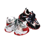 Breakj Sweet And Cool Girl Dad Shoes Super High Sneakers Thick Sole Light Breathable Versatile School Style Hot