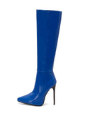 autumn and winter new women's over-the-knee boots 48 yards plus size women's boots European and American fashion party