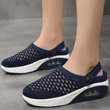 Women Sandals Air Mesh Summer Sandals With Platform Heels Shoes Women Casual Slippers Beach Summer Shoes Wedges Sandalias