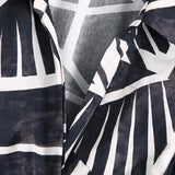 Women Turndown Collar Cross Printed Short Blouse Female Half Sleeve Loose Shirt Casual Lady Crop Tops Blusas