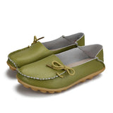 Shoes Casual PU Leather Flat Shoes For Women Round Toe Non Slip Nurse Chef Shoes Women Flats Fashion Chaussure