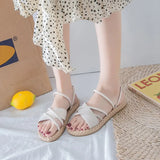 Beach Party Shoes Flat Breathable Non-Slip Women Sandals Durable Outdoor Shoes For Ladies Light Suede Femme Comfy