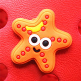 Charms Accessories Cartoon Animals Cute PVC Shoe Croc Buttons Sandals Charms Decoration Marine Organism Free