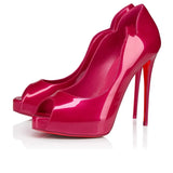 Breakj 2025 Waterproof Table Single Shoes Women's Shoes Red Sole Sexy Fine High Heel Fish Mouth Shoes Large Sexy Banquet Single