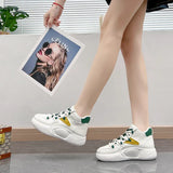 Breakj Top Small White Shoes Female 2024 Autumn Autumn And Winter Style Student Ins Fashion Shoes Versatile Casual Platform Shoes