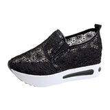 summer Women Shoes Oxford Platform Women Flats hollow out quality Round Toe Loafers Shoes For Women flat casual shoes