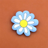 Single Sale Clover Shoe Charms Shoe Flowers Accessories Cute Coconut tree Garden Shoe Decoration for croc jibz Kid's