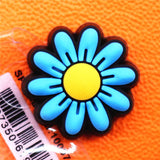 1pcs Cute Pumpkin Mushroom PVC Shoe Charms Daisy Accessories Ladybug Flowers Decorations fit Bracelet Kids
