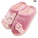 Plush Home Indoor Slippers Winter Warm Cotton Women's Slippers Light Weight Soft Comfortable Men Slides Platform Shoes
