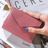 Wallets Small Leather Purse Women Tassel Card Bags For Women 2020 Female Purse Money PU Zipper Clip Daily Lady