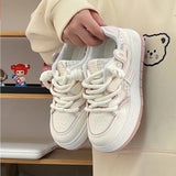 2024 New Board Shoes, Small Fragrant Style, Casual Women's Shoes, Fashionable Thick-Soled Shoes, Small White