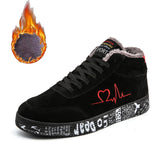 Canvas Winter Boots Women Sneakers 2021 New Fur Snow Ankle Boots Men Unisex Casual Sports Shoes Female basket Big Size
