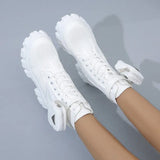 Boots Winter Shoes Women Ankel Boots Goth Shoes Platform Boots Snow Booties Woman Large Size Warm