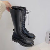 Boots Women's Shoes Autumn And Winter New Fashion All-match Tall And Calf Long Boots