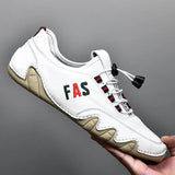 New Spring Octopus Men's Shoes Net Breathable Casual Leather Shoes British Overfoot Lazy Peas Driving