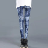 Women Summer Leggings Elastic Female Push Up Lady Sporting Thin High Waist Fitness