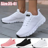 Plus Size 42 Breathable Mesh Platform Sneakers Women Slip on Soft Ladies Casual Running Shoes Woman Knit Sock Shoes