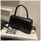 Small Square Bag Women's Bag New Korean Version Fashion Simple Temperament Popular Casual Shoulder