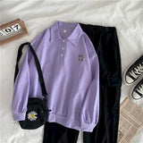 Two Piece Outfits Sets Clothes Long-sleeved Casual Tooling Leggings Two-piece Suit Female Student Korean Loose