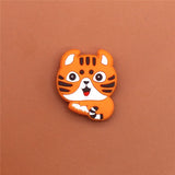 Sale 1pc Animals PVC Shoe Charms Shoe Buckle Accessories Cute Pug Face Shoe Decoration for croc jibz Kid's Party