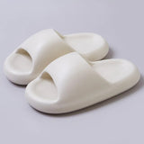 Platform Pillow Slippers for Women Summer Beach Soft Sole Eva Cloud Slides Sandals Woman Home Non Slip Bathroom
