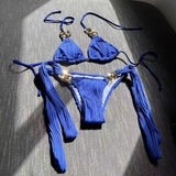 2025 Sexy New Split Swimsuit Chain Bikini Swimsuit Bikini