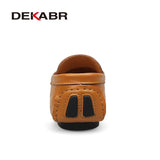 Big Size 36~50 High Quality Genuine Leather Men Shoes Soft Moccasins Loafers Fashion Brand Men Flats Comfy Driving