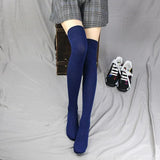 Stockings For Women Sexy Socks Striped Knee High Socks Ladies Warm Thigh Elastic Spring Autumn Girls Long