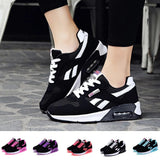 Women Air Cushion Sports Shoes Outdoor Running Lace Up Ladies Shoes Women Sneakers Tenis Casual Flats Breathable
