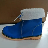 Size Snow Boots Women's Winter 2023 New Medium-Sized Boots Large Cotton Lace Warm Boots Size
