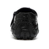 Men Casual Shoes Genuine Leather 2018 Mens Loafers Luxury Brand Fashion Breathable Driving Shoes Slip On Comfy