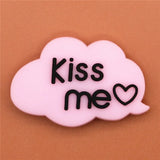 Sale 1pcs Shoe Charms Heart-shaped/Kiss me/Skull Shoe Accessories Shoe Buckle Decorations Fit Croc JIBZ Kid's X-mas