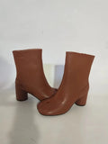 Breakj New Split Toe Show Thin Thick With High Heel Fashion Minority Low Sleeve Large Size Women's Boots Women's