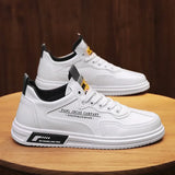 Men Casual Shoes New Fashion Flat Breathable White Sneakers Lightweight Shoes Men Tennis Outdoor Running Shoe Travel