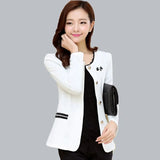 Women 2019 Corsage 4XL 5XXXXXL Plus Size Formal Lady Blazers Jackets for Woman Work Wear Coat Jaqueta Top