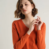 Sweater 2020 New V-neck Female Long-sleeved Knitted Pullover Jumper Pull Femme Clothes White Loose Thin Good