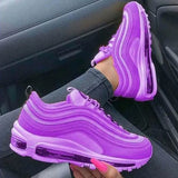 Women Breathable Sneaker 2022 Woman Lace Up Vulcanized Ladies Comfortable Women's Casual Flat Female Tennis Shoes Plus