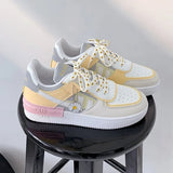 Shoes Korean Version Ulzzang 2024 New Trend Student Macaron Girl Cute Little White