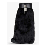 Breakj Wedge Pants Boots Wool Boots Women's High Boots Round Head High Heel Black Platform Pants Boots Fried